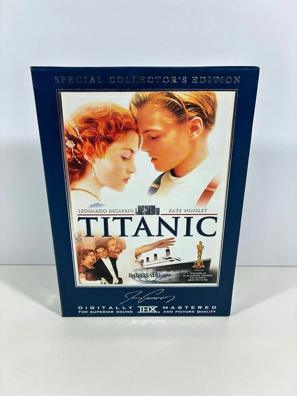 Titanic Special Collectors Edition 3-Disc DVD Digitally Mastered 1997 THX EUC
